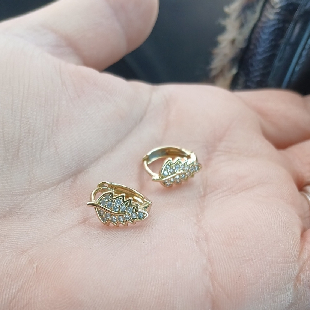 14k Plated XP Stamped Earrings
